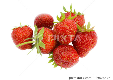 Handful of strawberries Handful of strawberries 19828676
