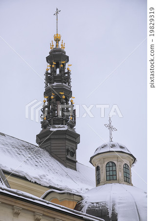 towers at Jasna Gora Monastery towers at Jasna Gora Monastery 19829319