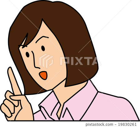Women in their twenties to explain points 19830261