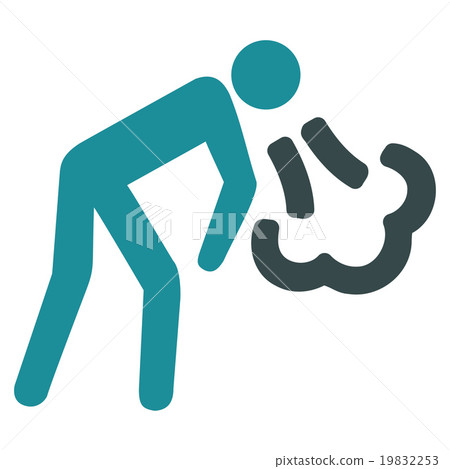 Cough Flat Icon Cough Flat Icon 19832253