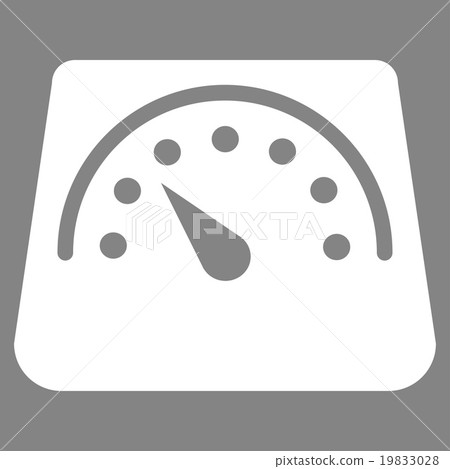 Weight Meter Vector Icon - Stock Illustration [19833028] - PIXTA