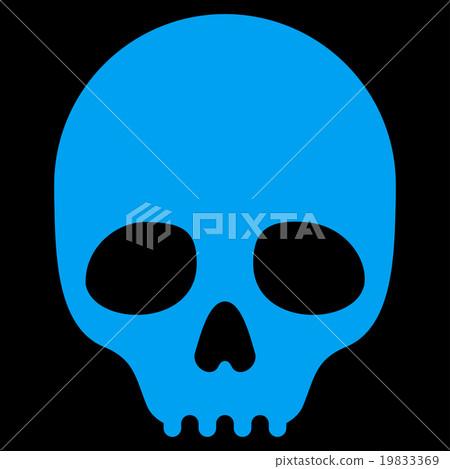 Skull Flat Icon Skull Flat Icon 19833369