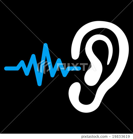 Listen Flat Icon 19833619