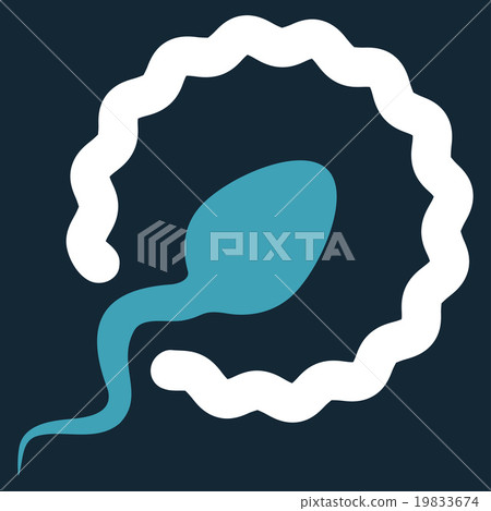 Sperm Penetration Icon Sperm Penetration Icon 19833674