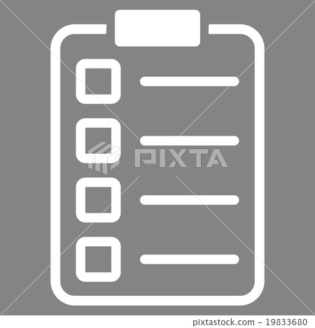 Test Form Vector Icon Test Form Vector Icon 19833680