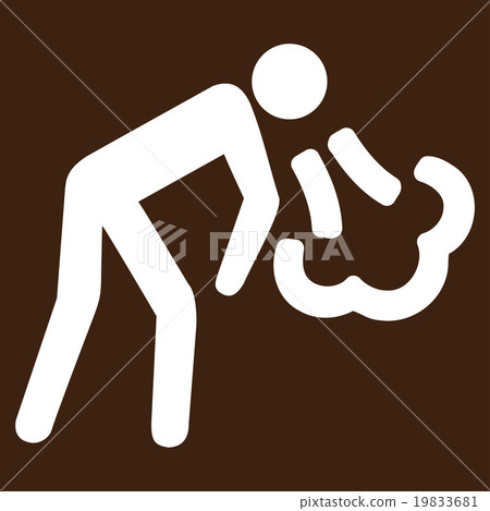 Vomiting Vector Icon Vomiting Vector Icon 19833681