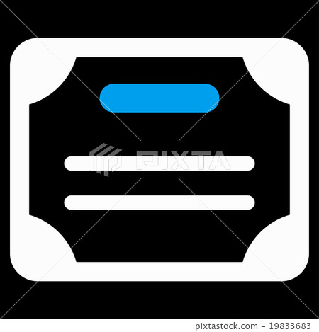 Certificate Flat Icon Certificate Flat Icon 19833683