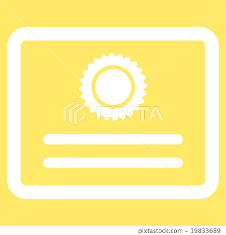 Diploma Vector Icon 19833689