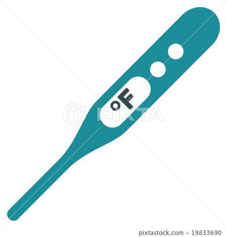 Fahrenheit Thermometer Icon 19833690