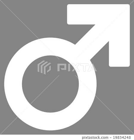 Male Symbol Vector Icon 19834248