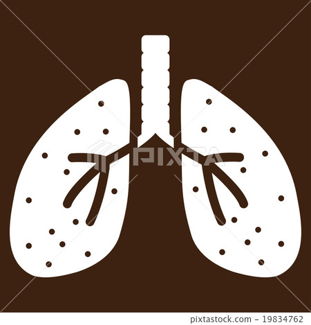 Lungs Vector Icon 19834762