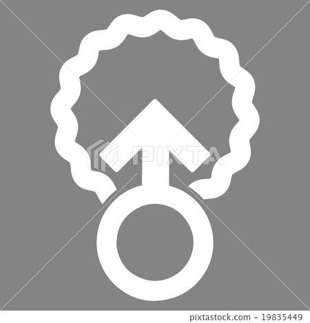 Ovum Penetration Vector Icon Ovum Penetration Vector Icon 19835449
