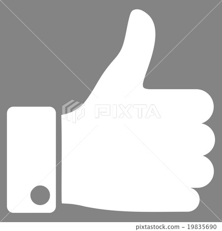 Thumb Up Vector Icon 19835690