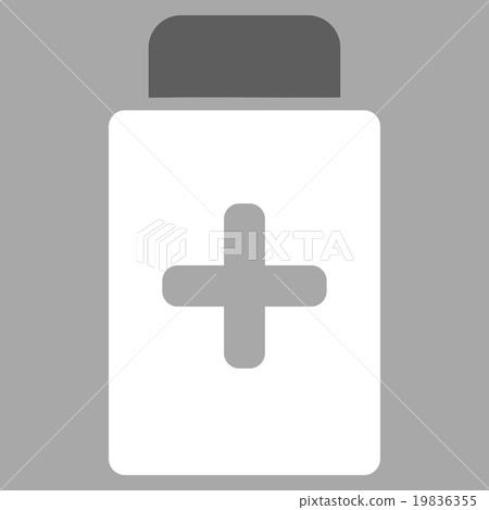 Medication Bottle Vector Icon 19836355