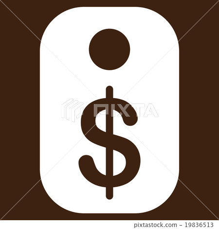 Price Tag Vector Icon Price Tag Vector Icon 19836513