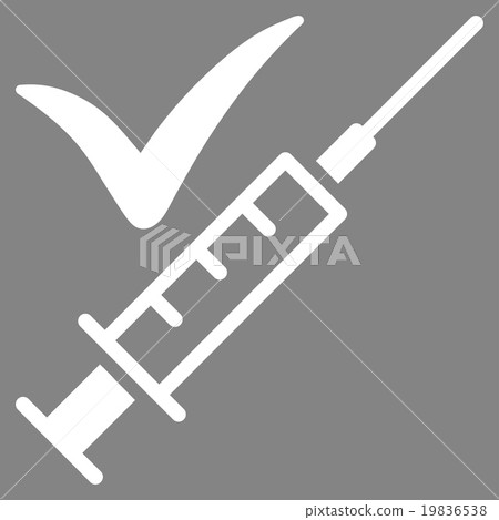 Done Vaccination Vector Icon - Stock Illustration [19836538] - PIXTA