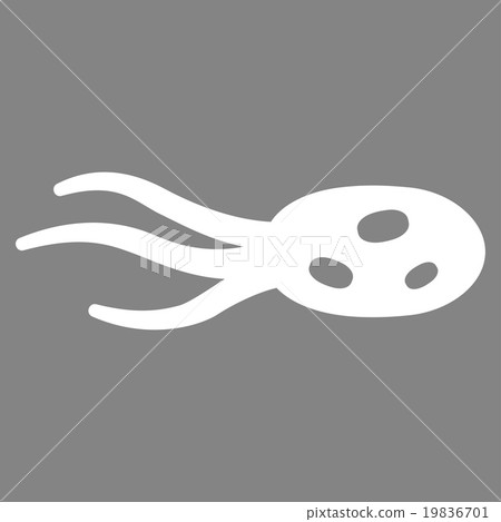 Intrude Microorganism Vector Icon Intrude Microorganism Vector Icon 19836701