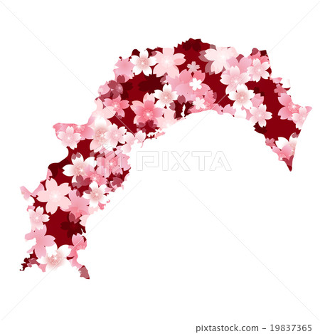 Kochi Map Sakura Spring 19837365