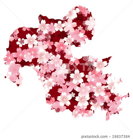Oita Map Sakura Spring 19837384