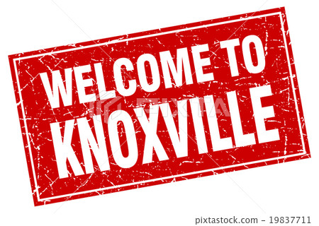 Knoxville red square grunge welcome to stamp Knoxville red square grunge welcome to stamp 19837711