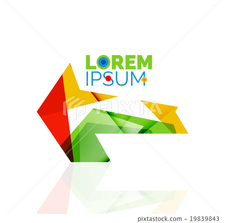 Vector arrow logo Vector arrow logo 19839843