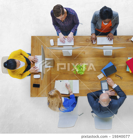 Group of Diverse Various Occupations People Meeting Concept 19840077