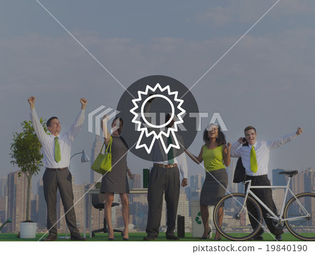 Badge Reward Prize VIctory Success Achievement Concept Badge Reward Prize VIctory Success Achievement Concept 19840190