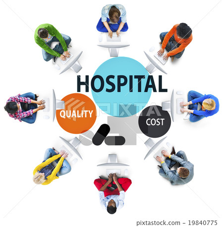 Hospital Quality Cost Healthcare Treatment Concept Hospital Quality Cost Healthcare Treatment Concept 19840775