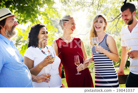 Diverse People Party Togetherness Friendship Concept Diverse People Party Togetherness Friendship Concept 19841037