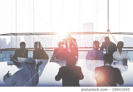 Business People Meeting Cityscape Team Concept 19841045