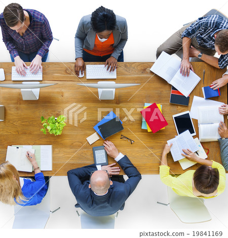 Group of Diverse Various Occupations People Meeting Concept 19841169