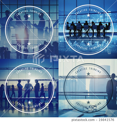 Business People Meeting Discussion Creative Thinking Concept 19841576