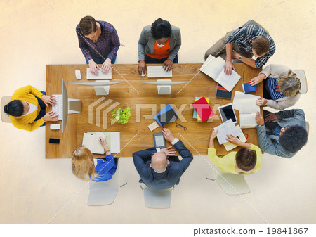 Group of Diverse Various Occupations People Meeting Concept 19841867