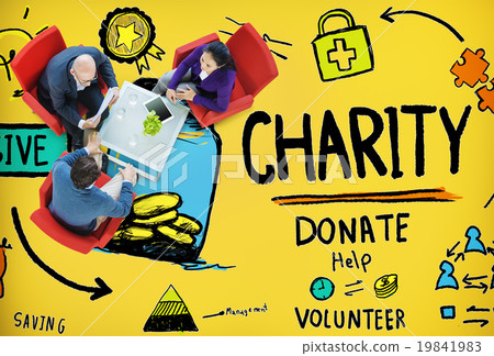Charity Donate Help Give Saving Sharing Support Volunteer Concep 19841983