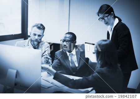 Business People Corporate Communication Concept 19842107