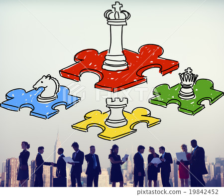 Chess Minded Game Tactics Leadership Strategy Concept Chess Minded Game Tactics Leadership Strategy Concept 19842452