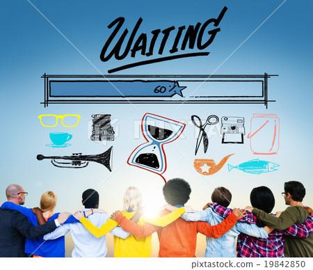 Waiting Loading Uploading Downloading Progress Concept Waiting Loading Uploading Downloading Progress Concept 19842850