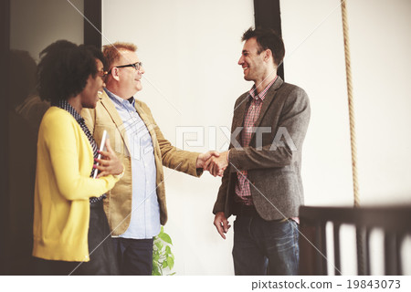 Business People Meeting Corporate Handshake Greeting Concept Business People Meeting Corporate Handshake Greeting Concept 19843073