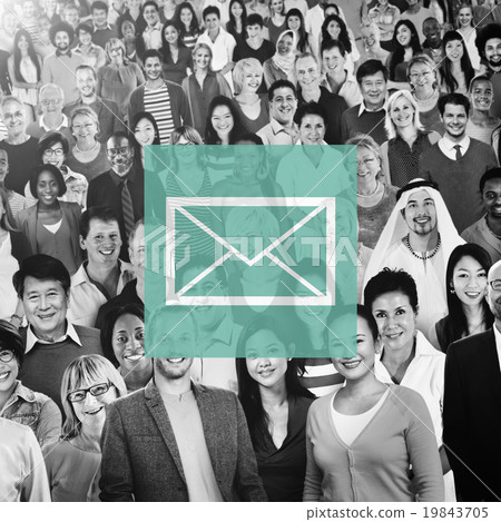 Email Mail Messaging Online Internet Concept 19843705