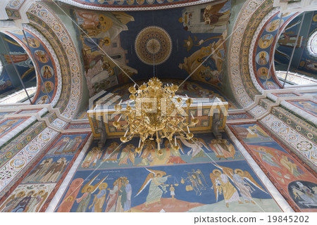 The interior with vaulted ceiling of Cathedral 19845202