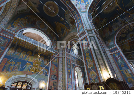 The interior with vaulted ceiling of Cathedral 19845211