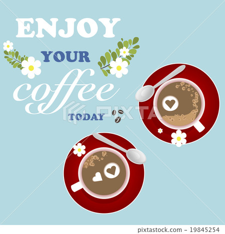 Coffee Background Flower Heart Romantic Grunge Coffee Background Flower Heart Romantic Grunge 19845254