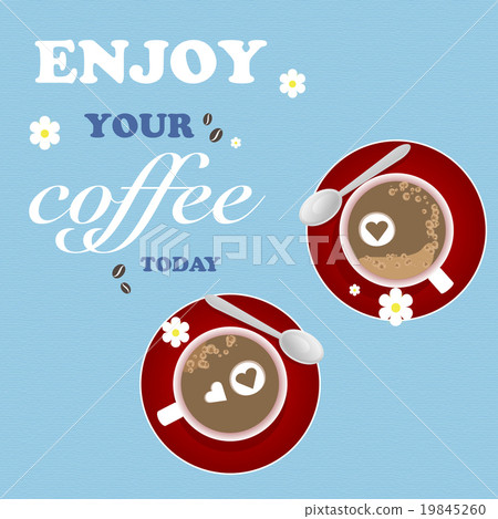 Love Design Coffee Texture Cup Flower Art Love Design Coffee Texture Cup Flower Art 19845260