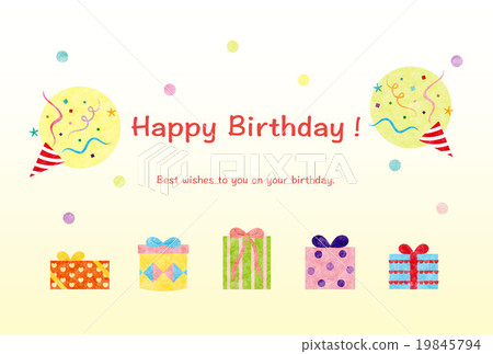 材料 - 生日賀卡2 19845794