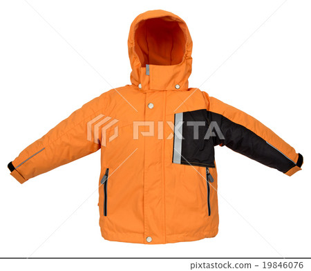Warm jacket isolated 19846076