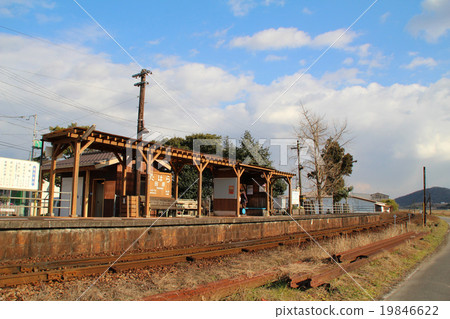Unmanned station on the local line Unmanned station on the local line 19846622