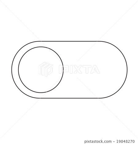 Toggle switch icon Illustration design - Stock Illustration [19848270 ...