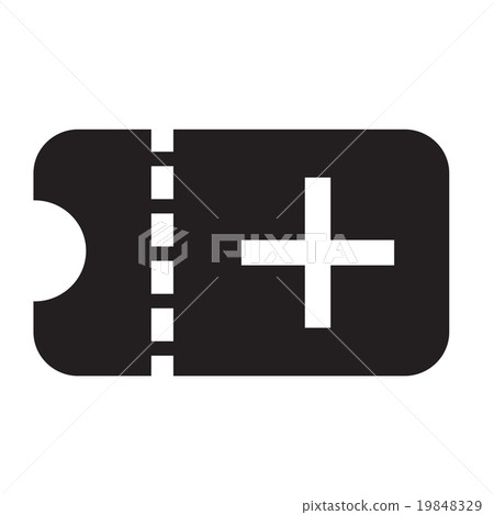 Add Ticket icon Illustration design Add Ticket icon Illustration design 19848329
