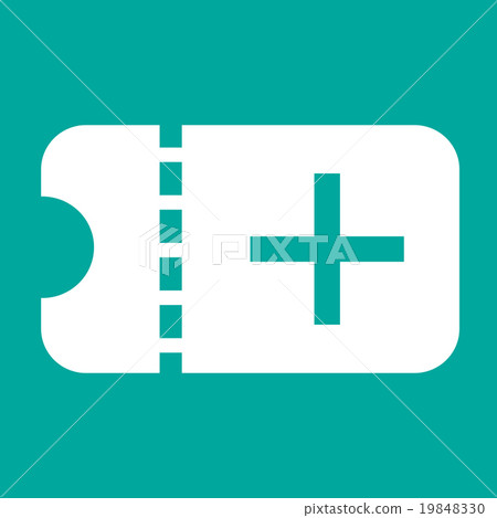 Add Ticket icon Illustration design Add Ticket icon Illustration design 19848330