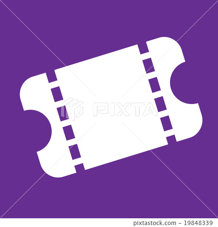 Ticket icon Illustration design Ticket icon Illustration design 19848339